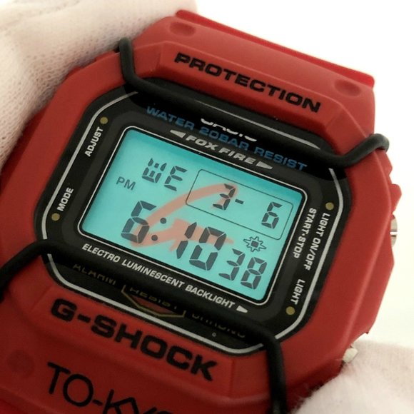 CASIO Casio G-SHOCK Watch DW-5600ED BACK TO THE 90S TO-KYO Digital Quartz Squ... - Picture 6 of 10